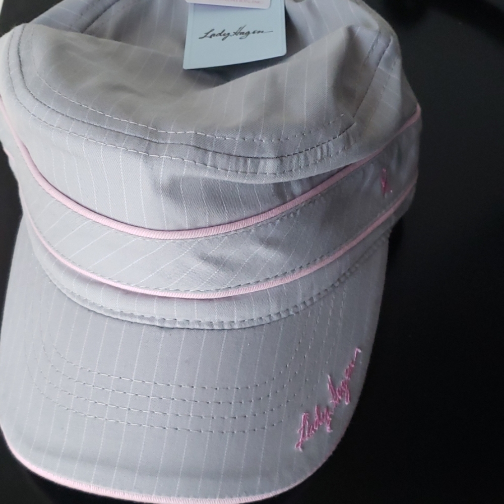 Final Price Drop! Lady Hagen Pink Ribbon Hat